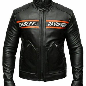 Bill Motorcycle Goldberg Harley Davidson Jacket Biker Leather Jacket – Moto Leather Jacket