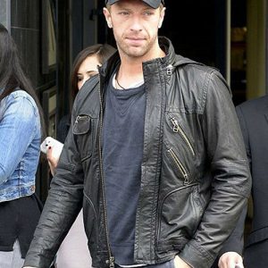 Chris martin Leather Jacket