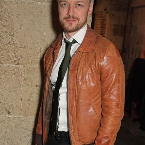 James McAvoy leather jacket