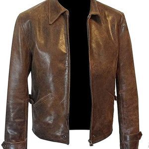 Men's James Bond 007 Skyfall Daniel Craig Vintage Brown Article Real Leather Jacket