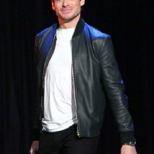 Richard Madden Leather Jacket.