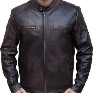 Captain America Civil War Steve Rogers, Chris Evans Brown Cowhide Leather Jacket