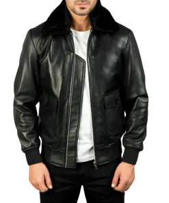 G-1 Aviator Black Jacket