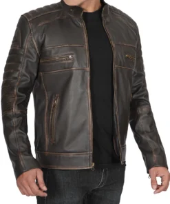 Mens Real Leather Jacket