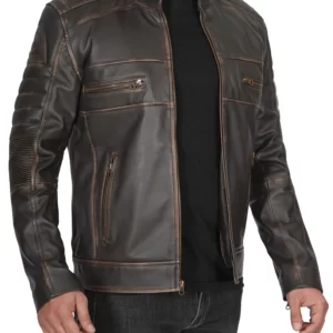Mens Real Leather Jacket