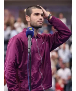 Alternative view of 2025 US Open Carlos Alcaraz Nike Jacket