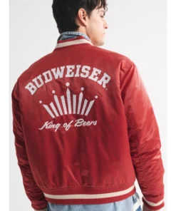 Alternative view of Abercrombie Budweiser Varsity Bomber Jacket