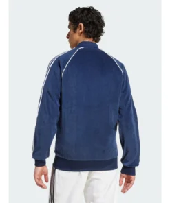 Alternative view of Adidas Adicolor Velour Track Jacket