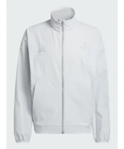Adidas Mahomes Too Cold Woven ZNE White Track Jacket