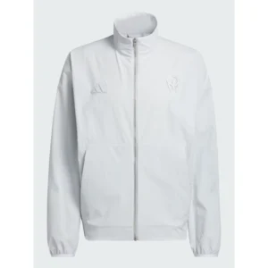 Adidas Mahomes Too Cold Woven ZNE White Track Jacket