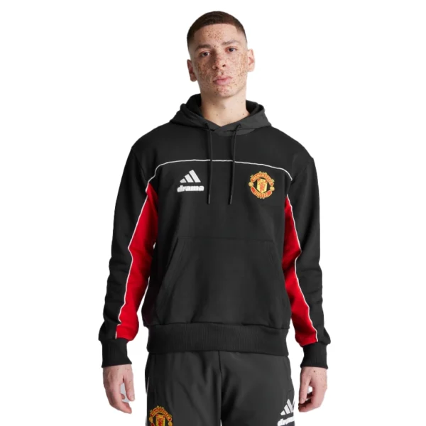 Adidas Manchester United x Drama Call Black Hoodie