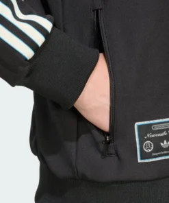 Adidas Newcastle United FC Terrace Icons Track Jacket - Image 3