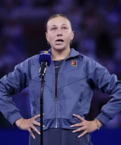 Amanda Anisimova 2025 US Open Track Jacket - Image 3