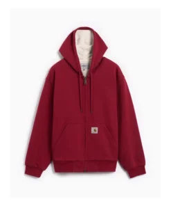 America Chenille Patch Zip Hoodie