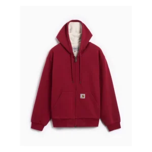 America Chenille Patch Zip Hoodie