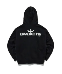 Awake NY Crown Logo Full Zip Hoodie