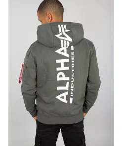 Alpha Industries Back Print Hoodie - Image 6