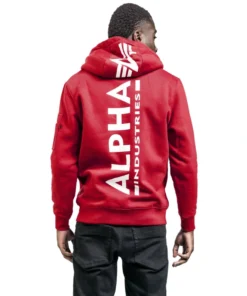Alpha Industries Back Print Hoodie - Image 7