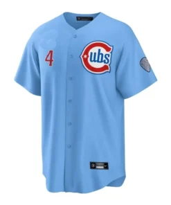 CM Punk Chicago Cubs 2025 Blue Jersey