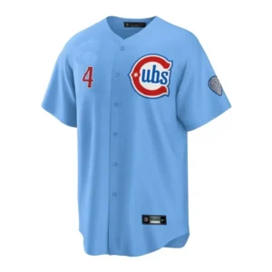 CM Punk Chicago Cubs 2025 Blue Jersey