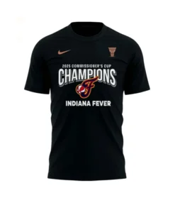 Caitlin Clark 2025 Commissioner Cup Champions T-Shirt
