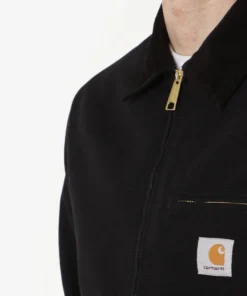 Carhartt WIP Detroit Black Jacket - Image 4