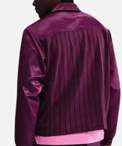 Alternative view of Carlos Alcaraz 2025 US Open Purple Jacket