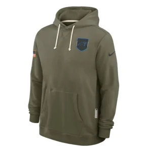 Carolina Panthers 2025 Salute to Service Sideline Hoodie