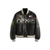 F1 The Movie Damson Idris Leather Varsity Jacket