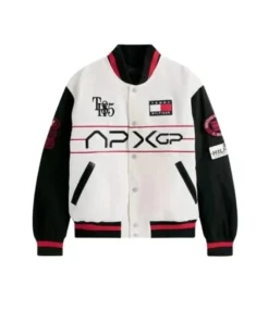 F1 The Movie Damson Idris Leather Varsity Jacket - Image 6