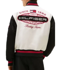 F1 The Movie Damson Idris Leather Varsity Jacket - Image 8