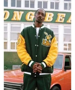 Alternative view of Ego Trippin Snoop Dogg Long Beach Varsity Jacket