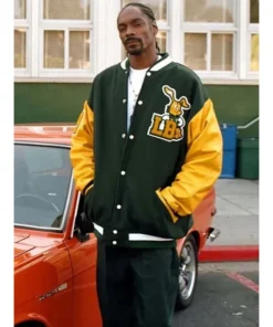 Ego Trippin Snoop Dogg Long Beach Varsity Jacket - Image 3