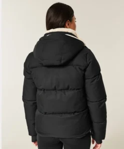 Hollister Navy Blue Winter Jacket - Image 6