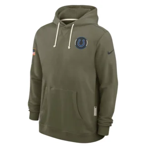 Indianapolis Colts 2025 Salute to Service Sideline Hoodie