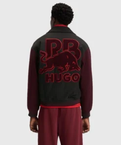 Alternative view of Isack Hadjar HUGO x RB Varsity Jacket