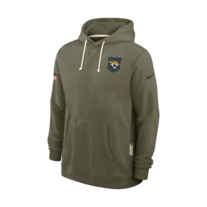 Jacksonville Jaguars 2025 Salute to Service Sideline Hoodie