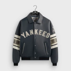 Kith & AVIREX 2025 New York Yankees Leather Jacket