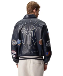 Alternative view of Kith & AVIREX New York Yankees Leather Jacket