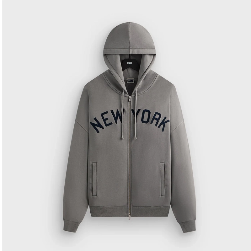 Kith for the New York Yankees Braxton Full Zip Hoodie