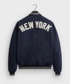 Alternative view of Kith for the New York Yankees Suede Porter Bomber Jacket