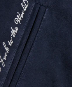 Kith for the New York Yankees Suede Porter Bomber Jacket - Image 4
