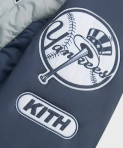 Kith for the New York Yankees Zip Brixton Puffed Jacket - Image 7