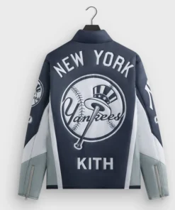 Alternative view of Kith for the New York Yankees Zip Brixton Puffed Jacket