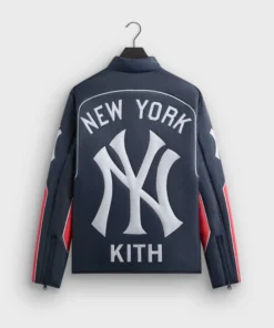Alternative view of Kith for the New York Yankees Zip Brixton Puffed Shirt Jacket