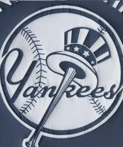 Kith for the New York Yankees Zip Brixton Puffed Jacket - Image 5