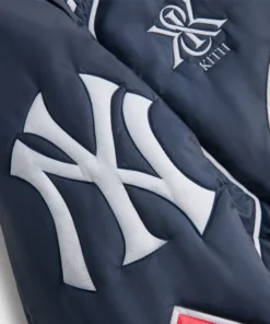 Kith for the New York Yankees Zip Brixton Puffed Shirt Jacket - Image 4