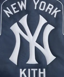Kith for the New York Yankees Zip Brixton Puffed Shirt Jacket - Image 5