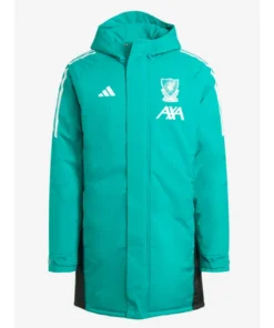 LFC Adidas 25/26 European Long Matchday Jacket