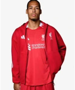 Alternative view of LFC adidas Mens 25/26 Home Anthem Jacket